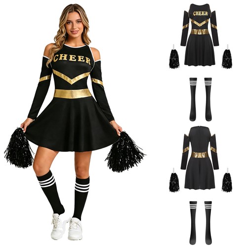 Damen cheerleader outfit - damen, cheerleader-outfit