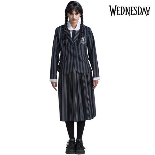 Wednesday kostüm schuluniform - kostüm,