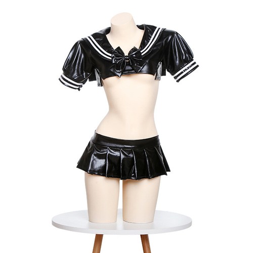 Damen sexy dessous set rock - set, pu